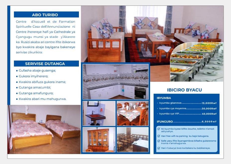 Centre D'Accueil Casa Dell'Annunciazione Rusizi- Kamembe- Cyangugu -Rwanda Bed & Breakfast Екстериор снимка